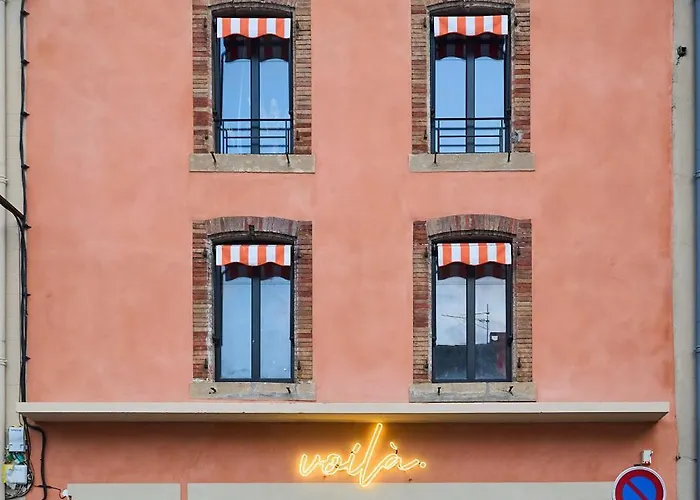 Apartament La Orange - Instagood - Proche Cite Medievale Et Centre A Pied *